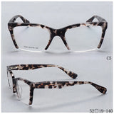Premium acetate half frame optical glasses for men and women