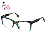 Premium acetate half frame optical glasses for men and women