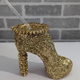 Gold Spiky Stiletto Heel Tumbler Cup