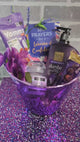 Custom Get Well Basket/Mothers Day (Purple)