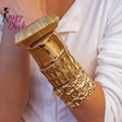 Punk Stainless Metal Geometric Cuff Bracelets Bangles Sassy chick