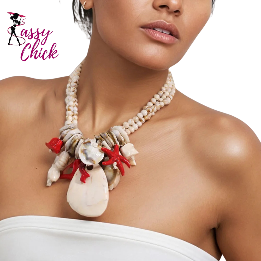 Retro Ethnic Starfish Style Necklace Sassy Chick