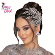 Shiny Rhinestone Bridal Headwear Sassy Chick