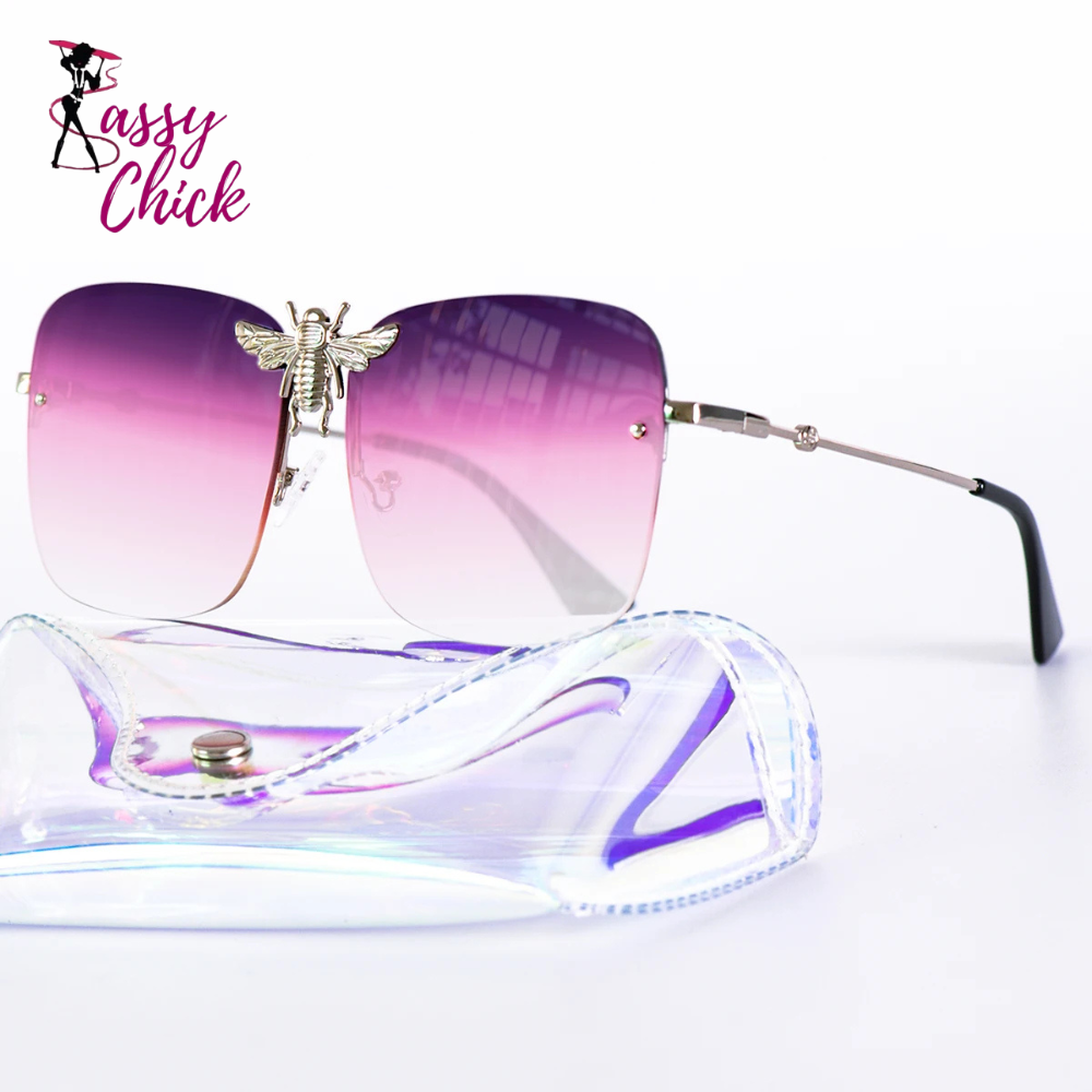 Square metal retro sunglasses with UV400 protection and luxury-inspired frame for women.