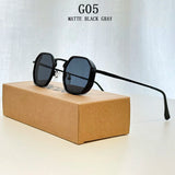 Steampunk square sunglasses for men vintage fashion glasses