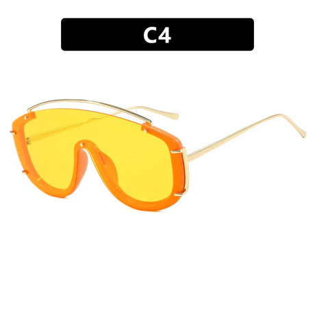 Stylish Gradient Sunglasses for Women & Men – Futuristic Outdoor Eyewear