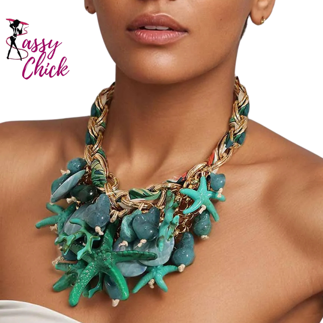 Trendy Statement Starfish Party Jewelry Sassy Chick