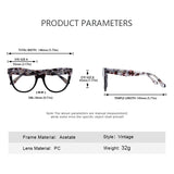Women’s vintage tortoiseshell cat eye optical glasses with acetate frame and metal hinges