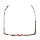 Women’s vintage tortoiseshell cat eye optical glasses with acetate frame and metal hinges