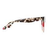 Women’s vintage tortoiseshell cat eye optical glasses with acetate frame and metal hinges