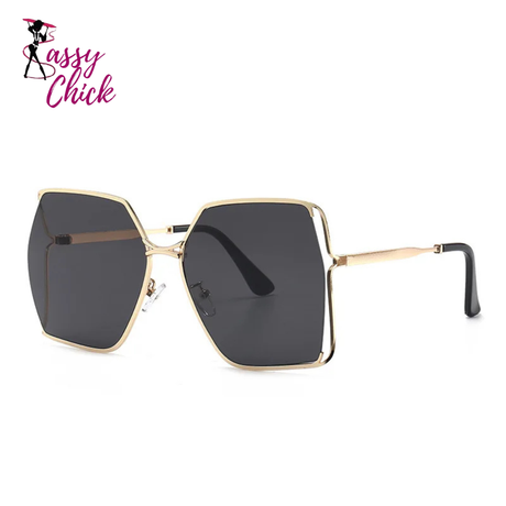 Women’s Vintage Oversized Sunglasses | UV400 - Sassy Chick