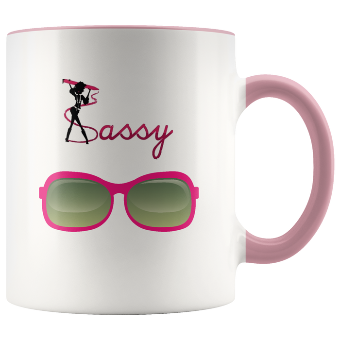 Sunglasses Mug Ceramic Accent Mug - Pink | Shop Sassy Chick