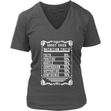Sassy Nutrition Women's V-Neck T-Shirt | Shop Sassy Chick - Grey