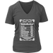Sassy Nutrition Women's V-Neck T-Shirt | Shop Sassy Chick - Grey