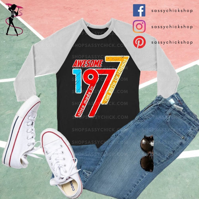 Awesome 1977 Long Sleeves - Shop Sassy Chick 