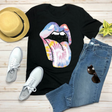 Colored LIPS T-Shirt - Shop Sassy Chick 