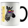 Mug Zebra Ceramic Accent Mug - Black | Shop Sassy Chick