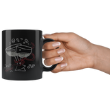 Mug Love Is Ceramic Black Coffee Mug - 1 | Shop Sassy Chick