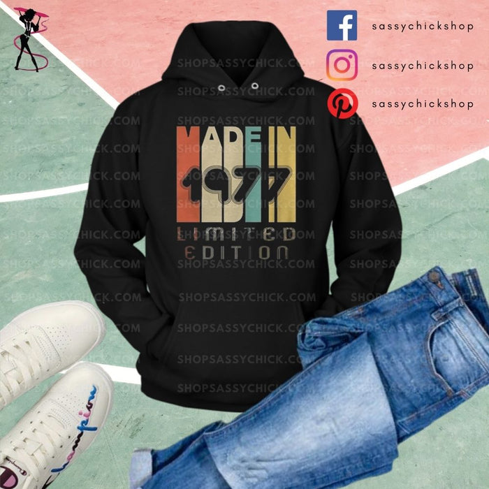 1977 Limited Edition Hoodies - Shop Sassy Chick 