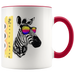 Mug Zebra Ceramic Accent Mug - Red | Shop Sassy Chick