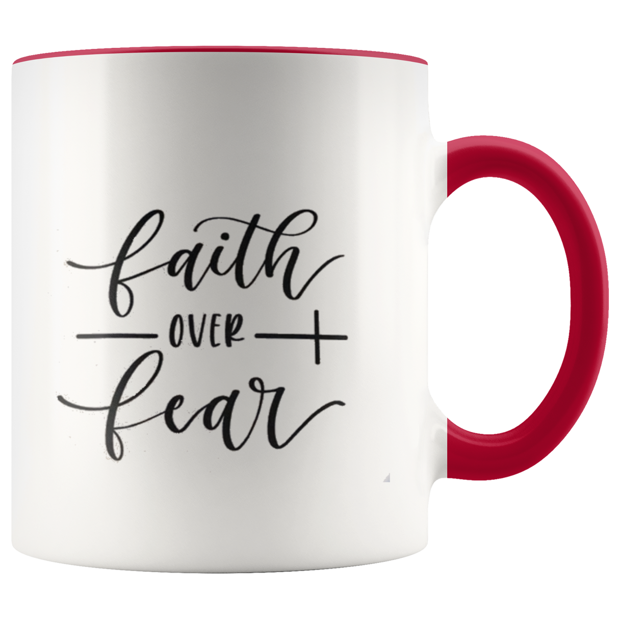 Faith Over Fear Coffee Mug - Shop Sassy Chick 