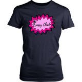 Sassy Power Women's Unisex T-Shirt - Navy | Shop Sassy Chick
