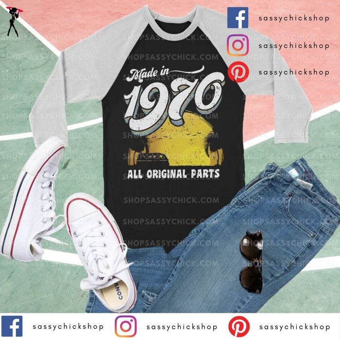 Made in 1970 Long Sleeves - Shop Sassy Chick 