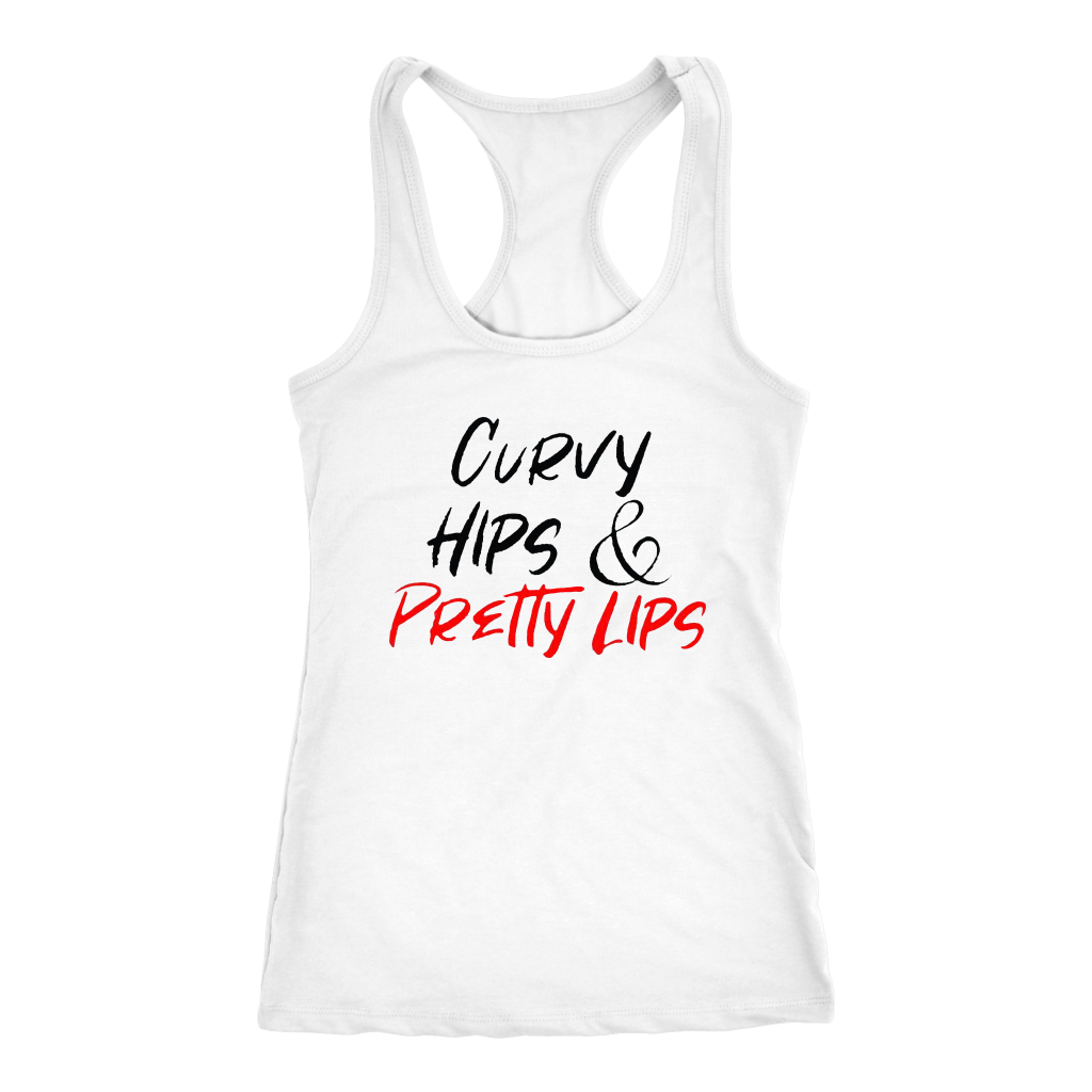 Curvy Hips & Pretty Lips Tanks - Shop Sassy Chick 