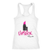 Lipstick Racerback Tank Top - White | Shop Sassy Chick