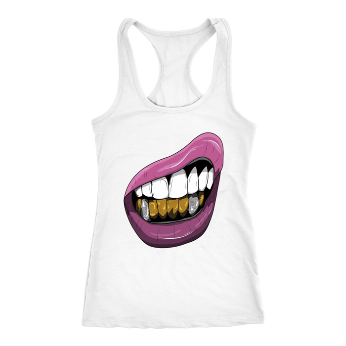 Purple Lips Tanks - Shop Sassy Chick 