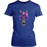 Zebra Women's Unisex T-Shirt - Blue | Shop Sassy Chick