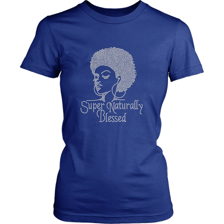 Super Natural Women's Unisex T-Shirt - Blue | Shop Sassy Chick