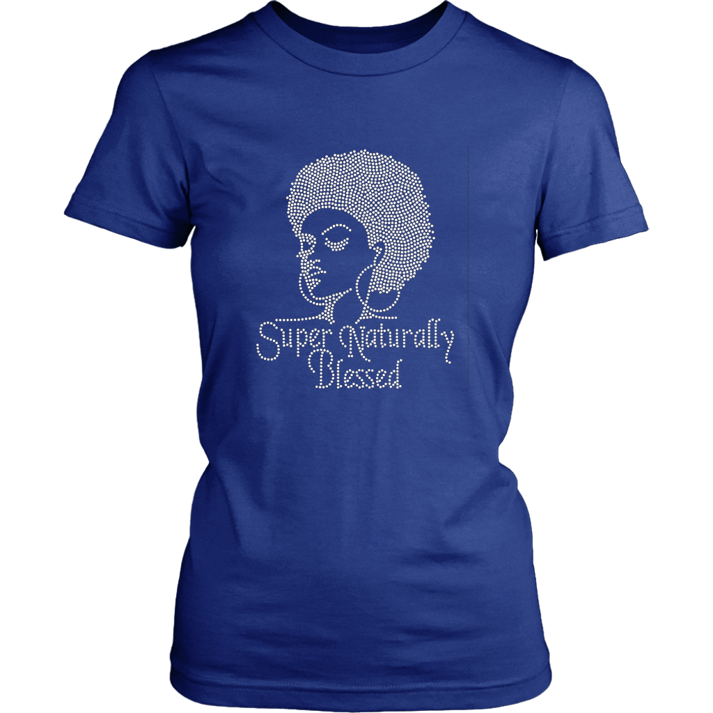 Super Natural Women's Unisex T-Shirt - Blue | Shop Sassy Chick