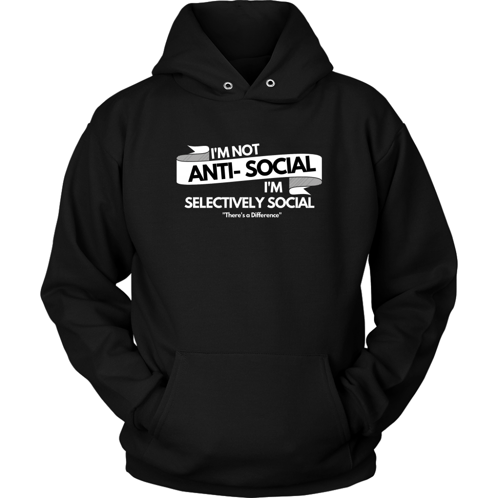 Anti Social Hoodies - Shop Sassy Chick 