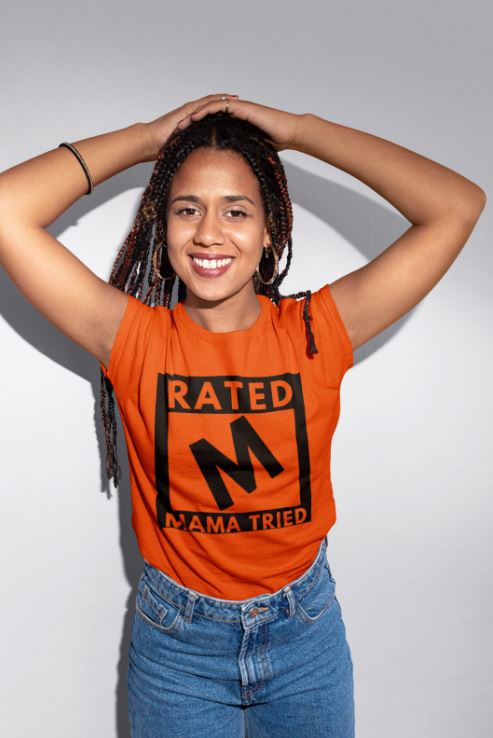 Rated Mom T-Shirt 1 - Shop Sassy Chick 