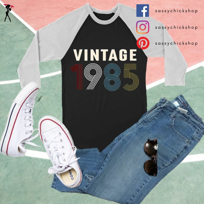 Vintage 1985 Long Sleeves - Shop Sassy Chick 