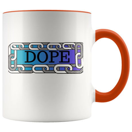 Mug Dope Ceramic Accent Mug -Orange | Shop Sassy Chick