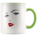 Beautiful Red Lip Coffee Mug - Shop Sassy Chick 