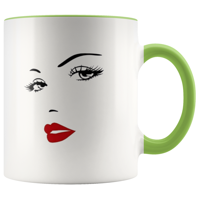 Beautiful Red Lip Coffee Mug - Shop Sassy Chick 