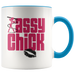 Mug Sassy Chick Coffee Mug - Blue | Shop Sassy Chick