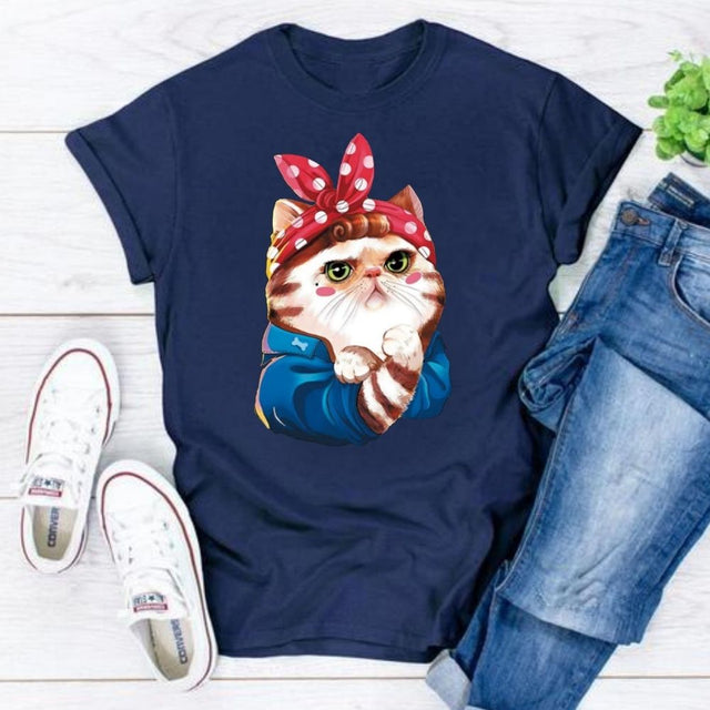 Cat T-Shirt - Shop Sassy Chick 