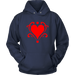 Heart Hoodies - Shop Sassy Chick 