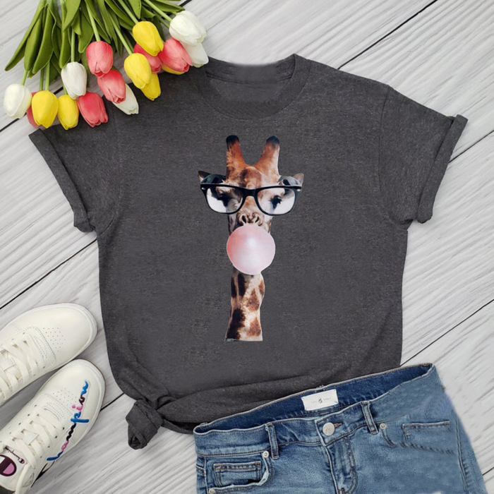Giraffe T-Shirt - Shop Sassy Chick 