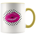 Pink Lip Polka Coffee Mug - Shop Sassy Chick 