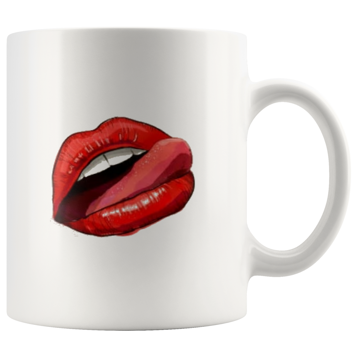 Red Lip Coffee Mug - Shop Sassy Chick 