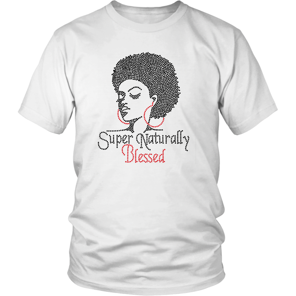 Super Naturally Blessed T-Shirt - Shop Sassy Chick 