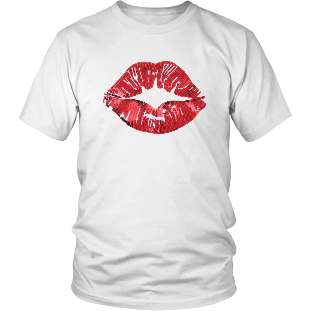 Red Lips T-Shirt - Shop Sassy Chick 