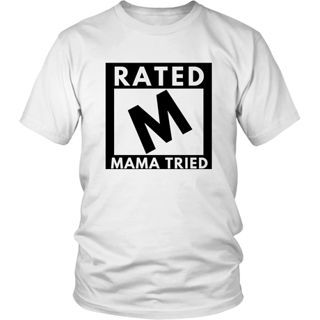 Rated Mom T-Shirt 1 - Shop Sassy Chick 