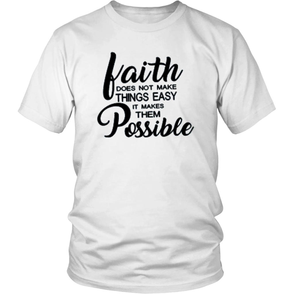 Faith  T-Shirt - Shop Sassy Chick 