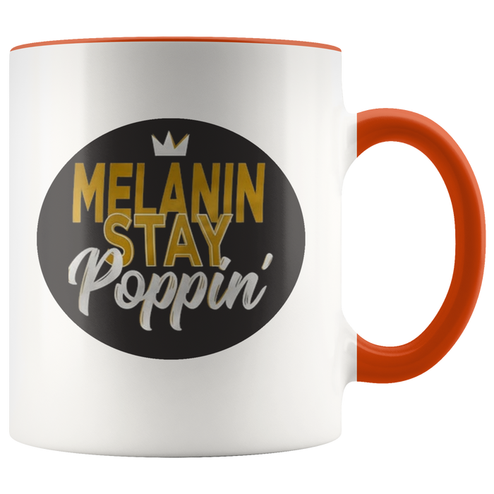 Melanin Stay Poppin' Coffee Mug - Shop Sassy Chick 